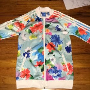 Rare Adidas track jacket size youth large